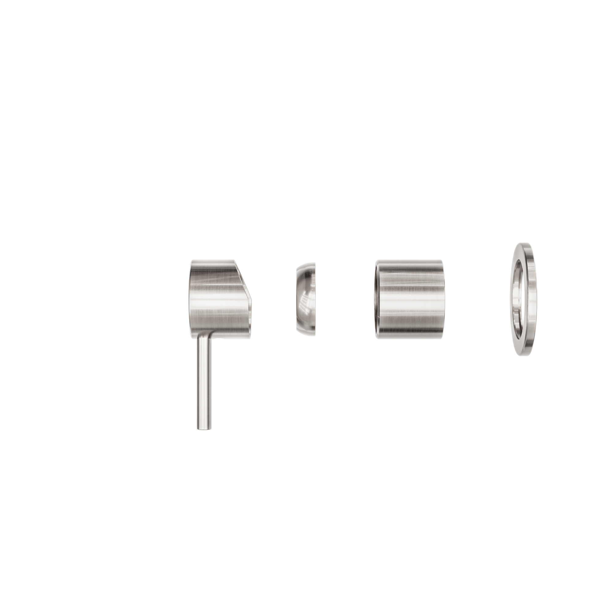 Zen SS316L Shower Mixer Trim Kits Only Brushed Nickel