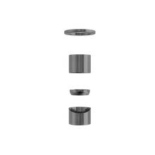 Zen SS316L Shower Mixer Trim Kits Only Graphite