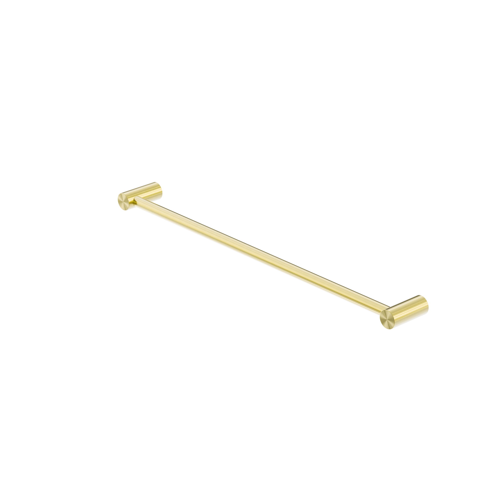 Zen SS316L Single Towel Rail 600mm Brushed Gold