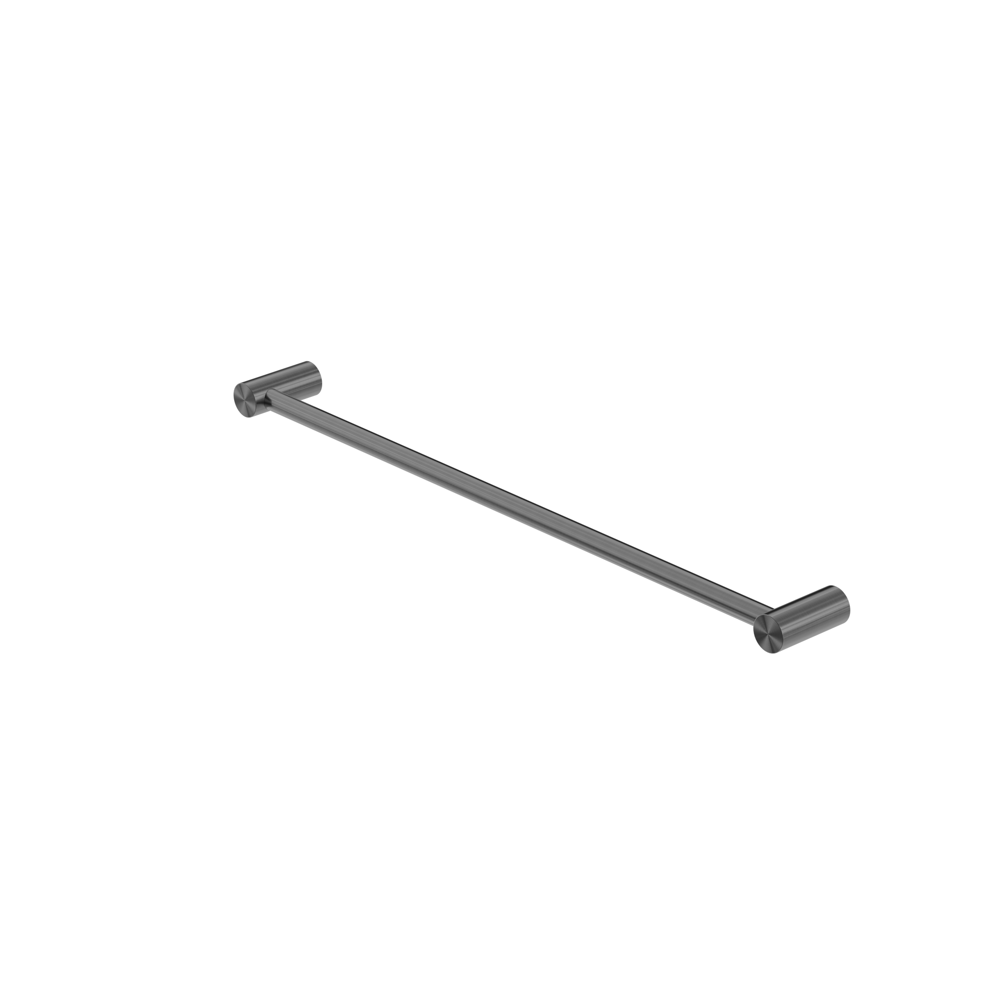 Zen SS316L Single Towel Rail 600mm Graphite