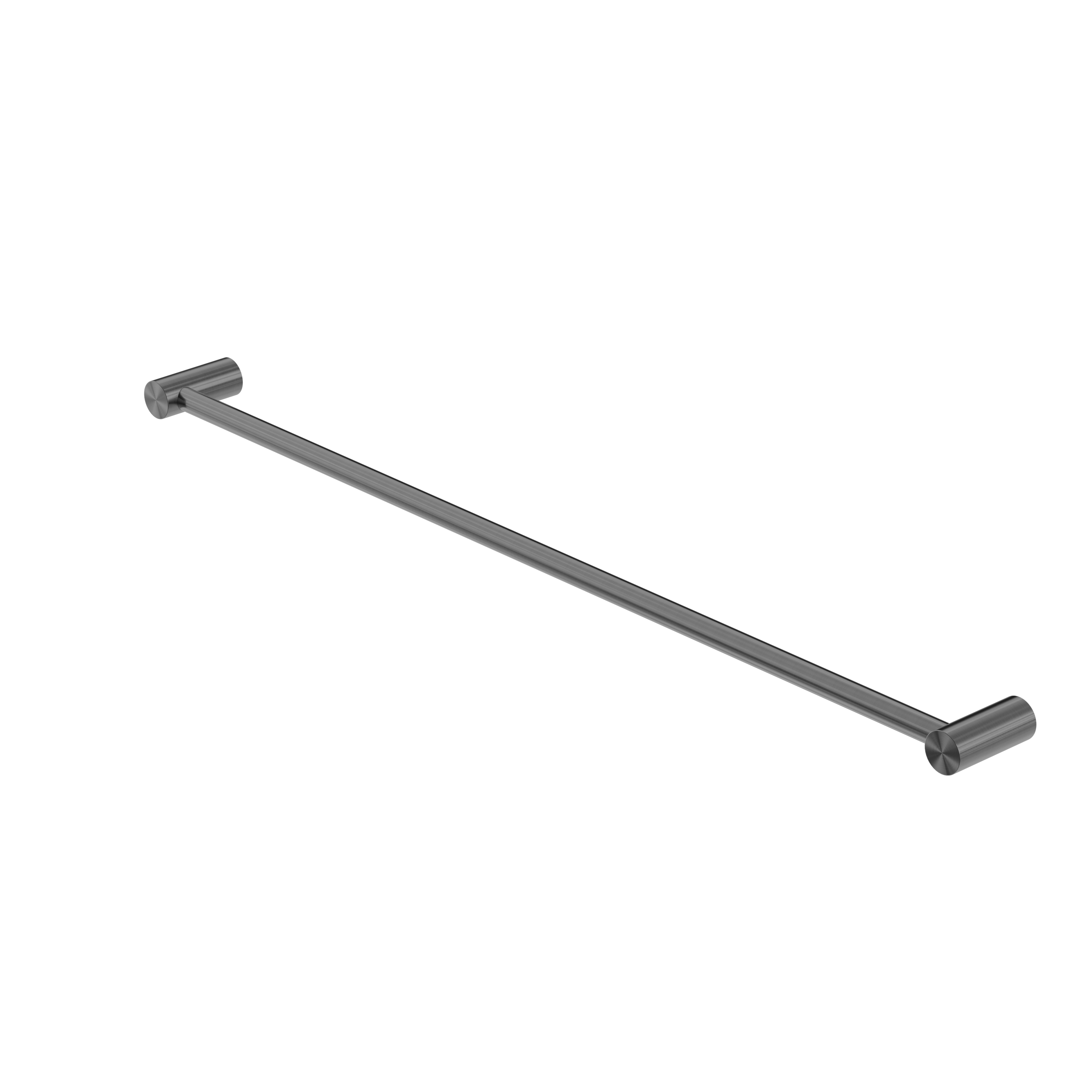 Zen SS316L Single Towel Rail 800mm Graphite