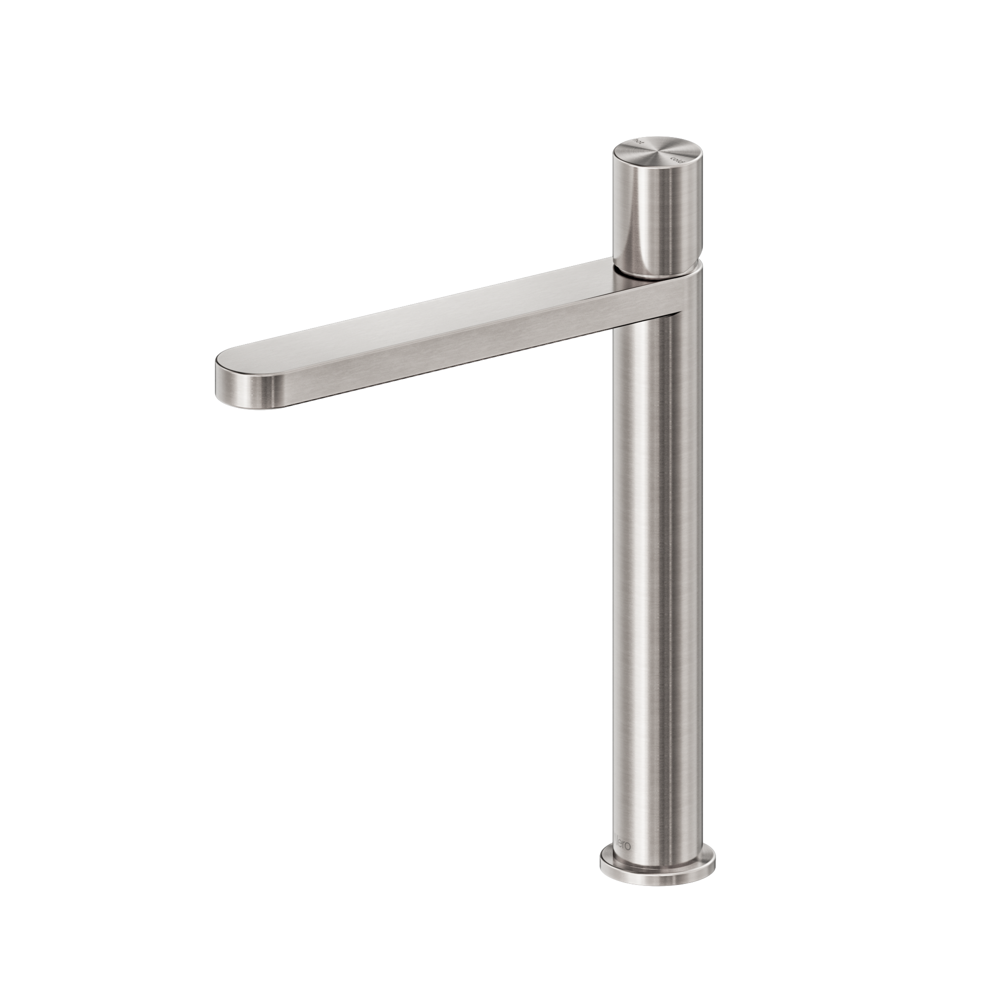 Pure SS316L Tall Basin Mixer Brushed Nickel
