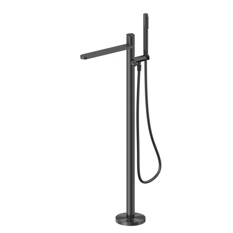 Pure SS316L Progressive Freestanding Bath Mixer Graphite