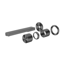 Pure SS316L Progressive Wall Basin/Bath Mixer Separate Back Plate Trim Kits Only Graphite