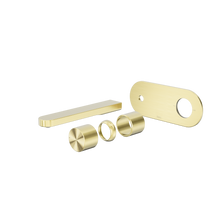 Pure SS316L Progressive Wall Basin/Bath Mixer Trim Kits Only Brushed Gold