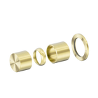 Pure SS316L Progressive Shower Mixer Trim Kits Only Brushed Gold