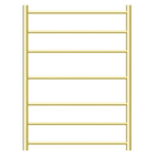 Heated Towel Ladder Brushed Gold