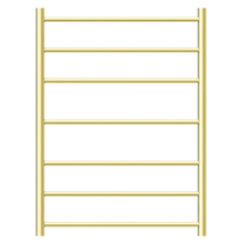 Heated Towel Ladder Brushed Gold