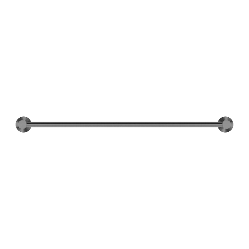 Mecca Single Towel Rail 600mm Gun Metal
