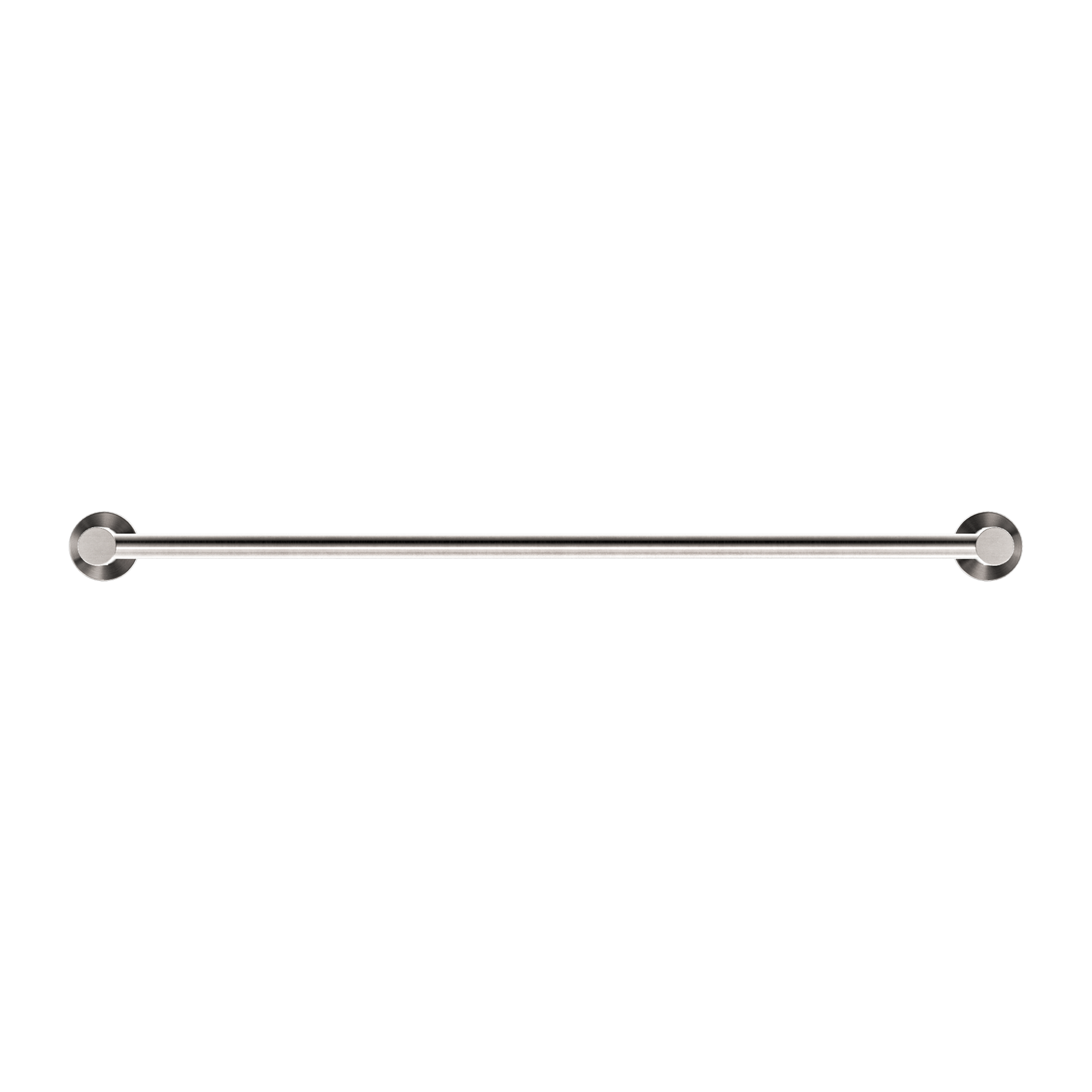 Mecca Double Towel Rail 600mm Brushed Nickel