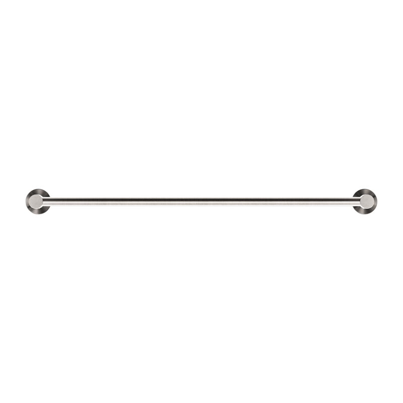 Mecca Double Towel Rail 600mm Brushed Nickel