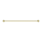 Mecca Single Towel Rail 800mm Brushed Gold