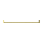 Mecca Single Towel Rail 800mm Brushed Gold