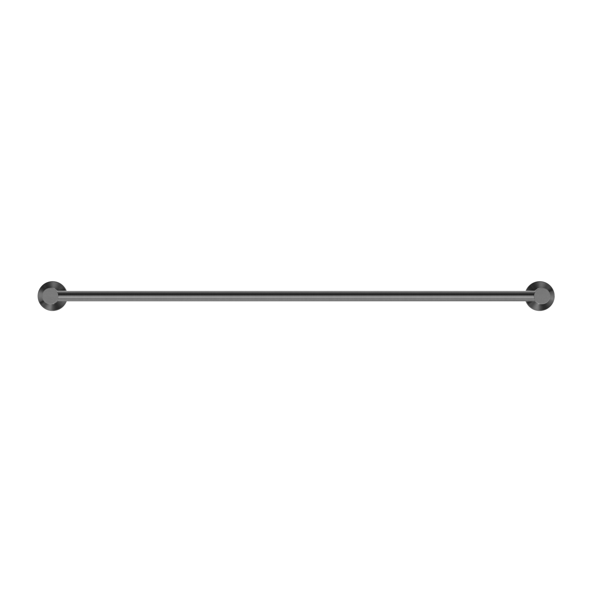 Mecca Single Towel Rail 800mm Gun Metal