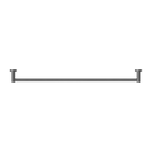 Mecca Single Towel Rail 800mm Gun Metal