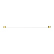 Mecca Double Towel Rail 800mm Brushed Gold