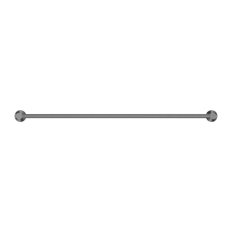 Mecca Double Towel Rail 800mm Gun Metal