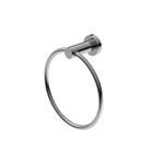 Mecca Hand Towel Ring Chrome
