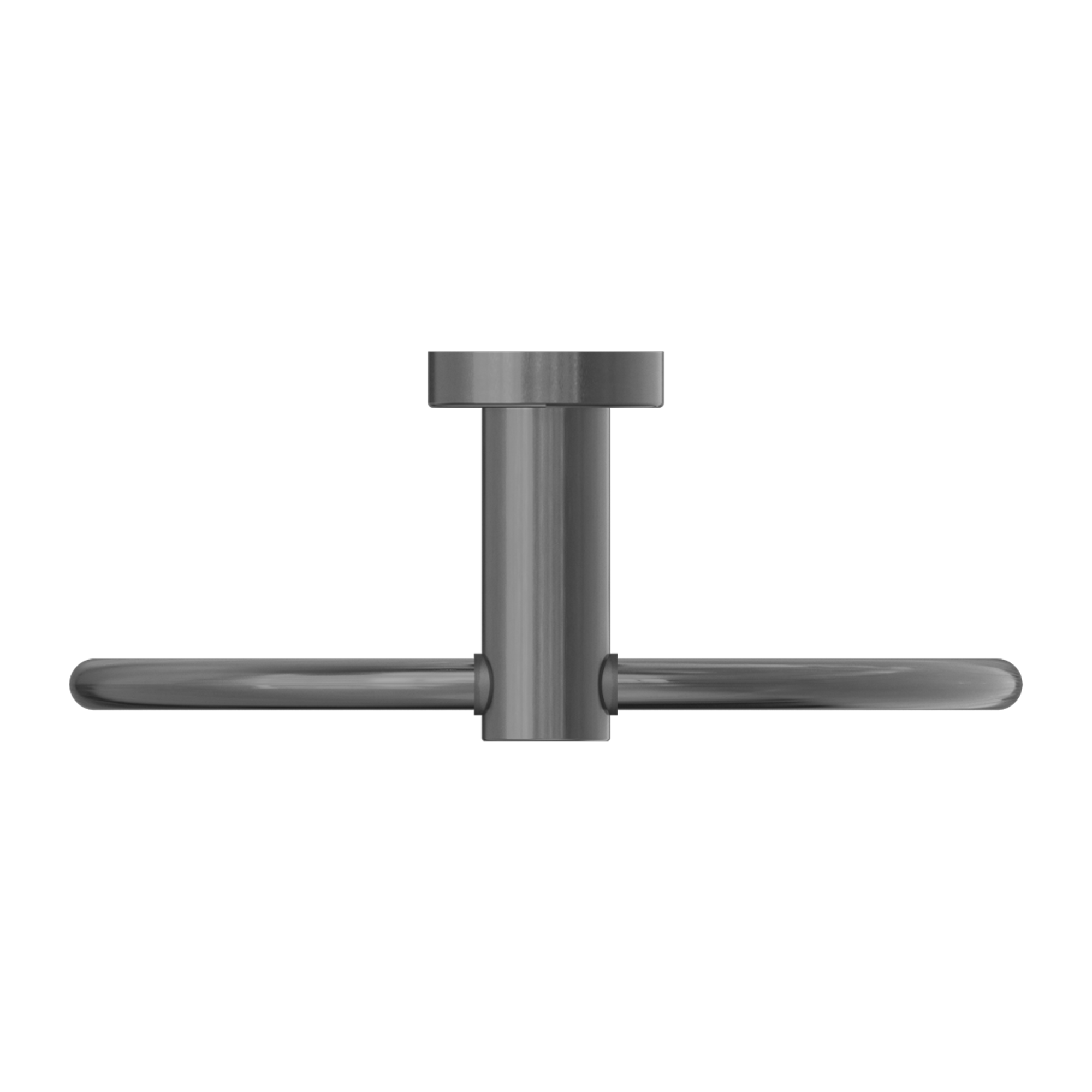 Mecca Hand Towel Ring Gun Metal