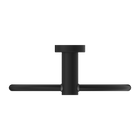Mecca Hand Towel Ring Matte Black