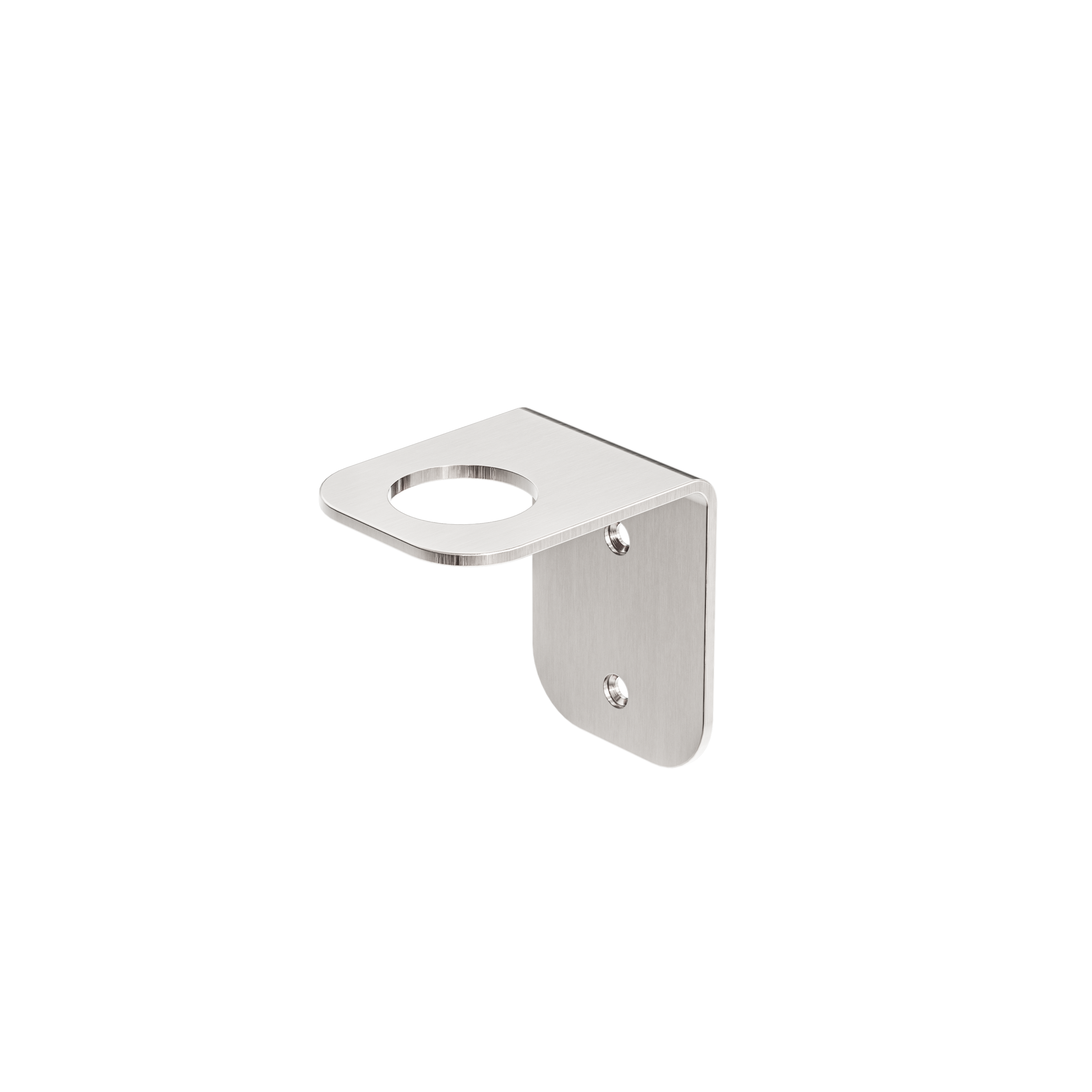 Mecca Soap Bottle Holder Brushed Nickel