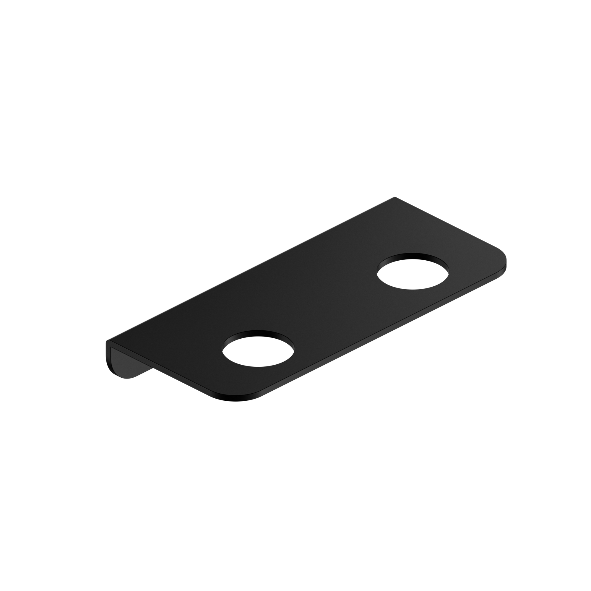 Mecca Double Soap Bottle Holder Matte Black