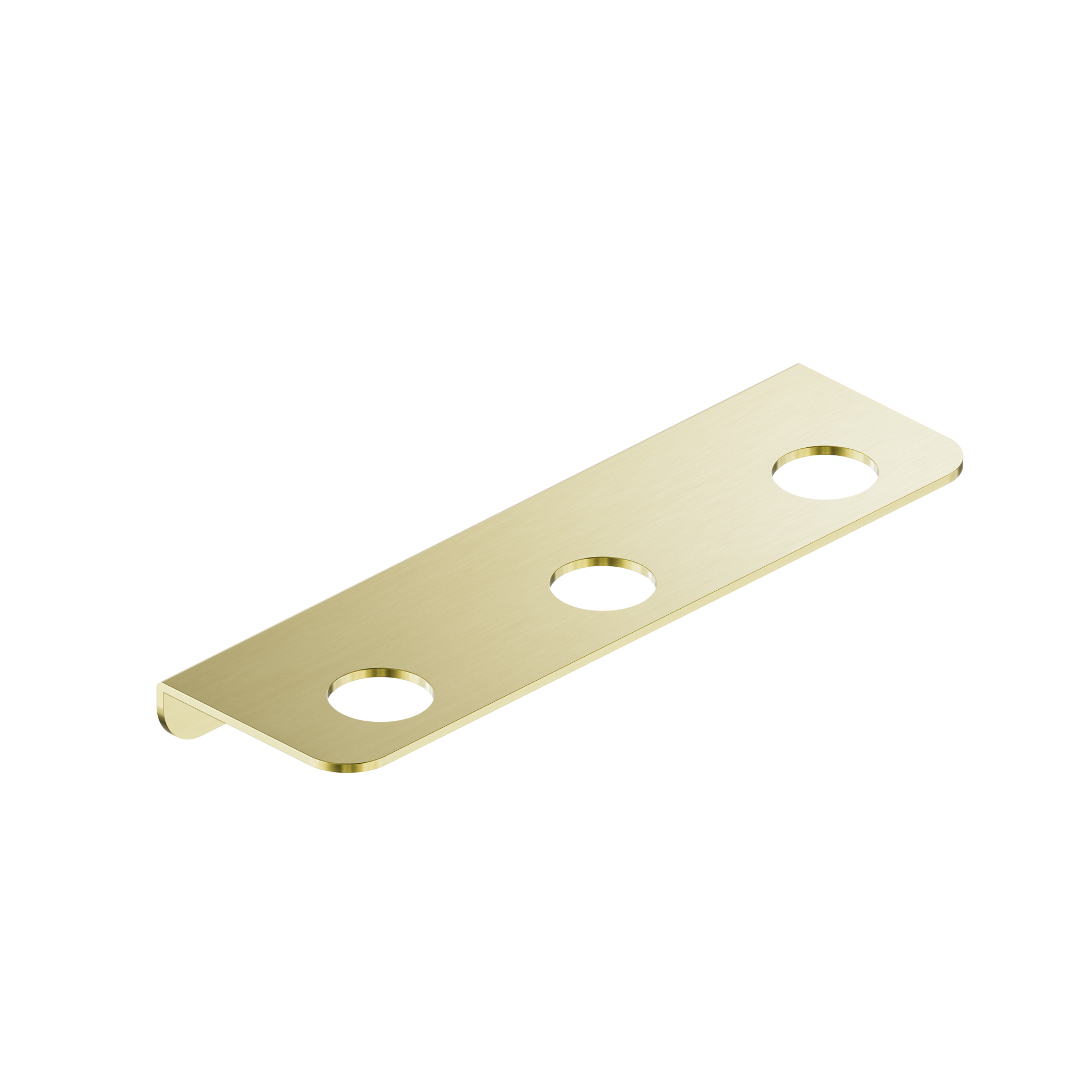 Mecca Triple Soap Bottle Holder Brushed Gold
