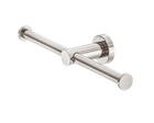 Mecca Double Toilet Roll Holder Brushed Nickel