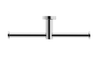 Mecca Double Toilet Roll Holder Chrome