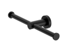 Mecca Double Toilet Roll Holder Matte Black