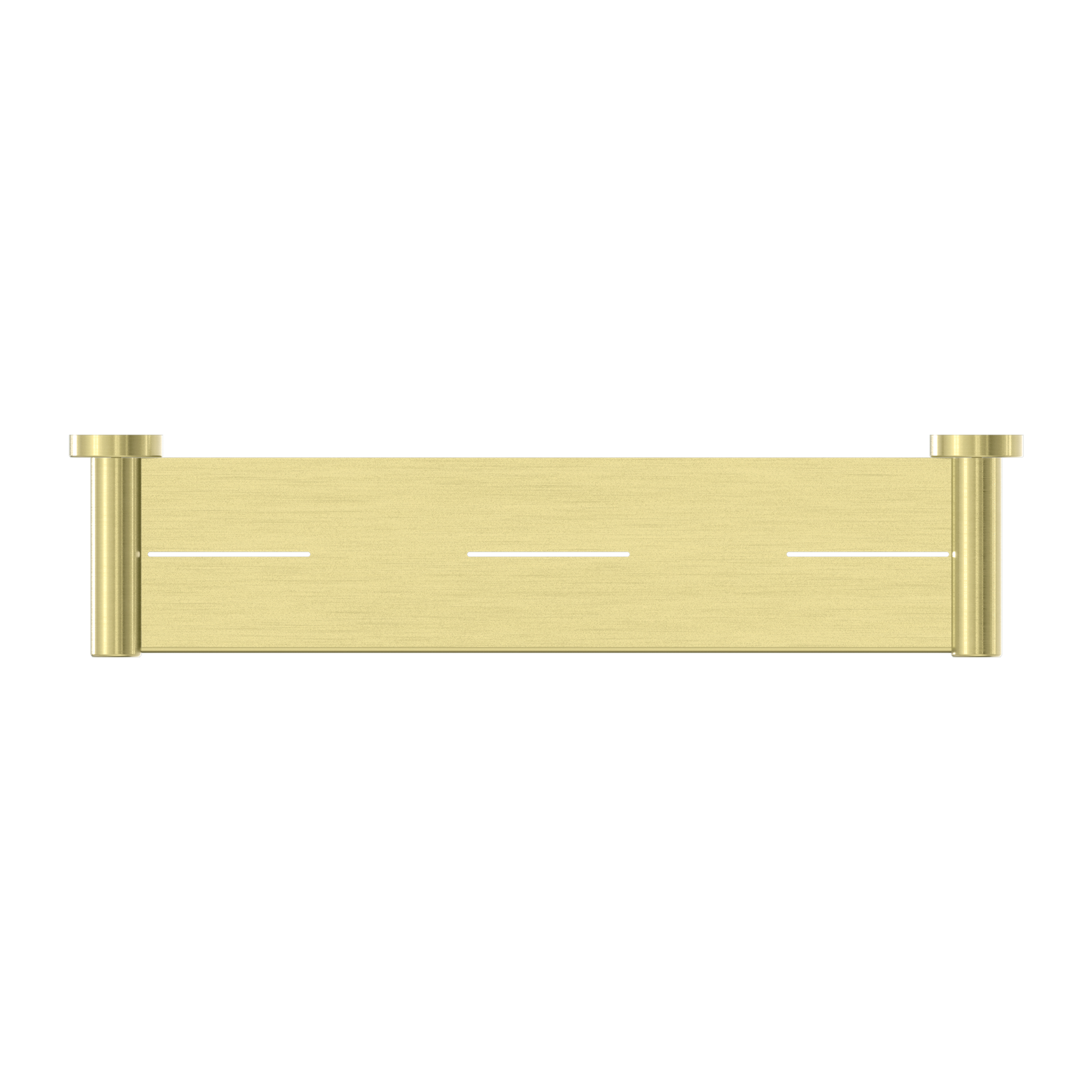 Mecca Metal Shower Shelf Brushed Gold