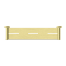 Mecca Metal Shower Shelf Brushed Gold