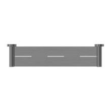 Mecca Metal Shower Shelf Gun Metal
