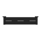 Mecca Metal Shower Shelf Matte Black