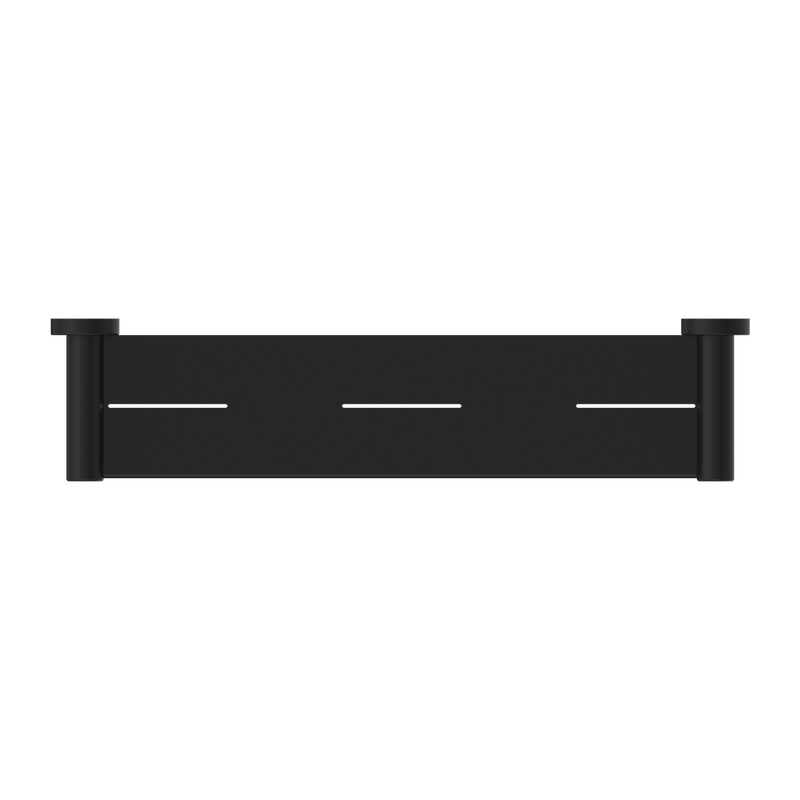 Mecca Metal Shower Shelf Matte Black