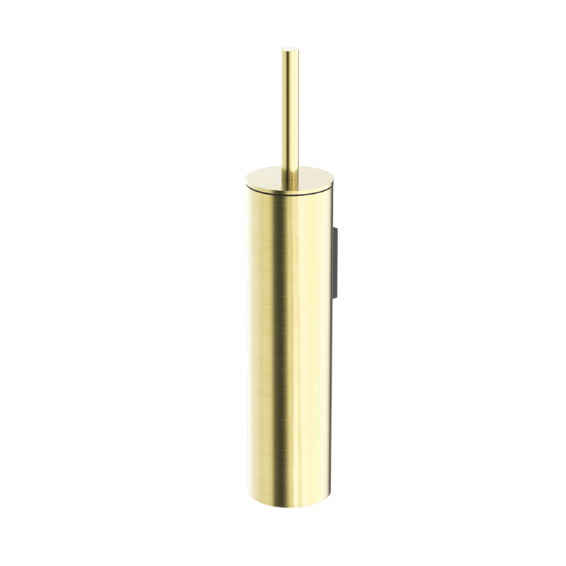 Mecca Toilet Brush Holder Brushed Gold