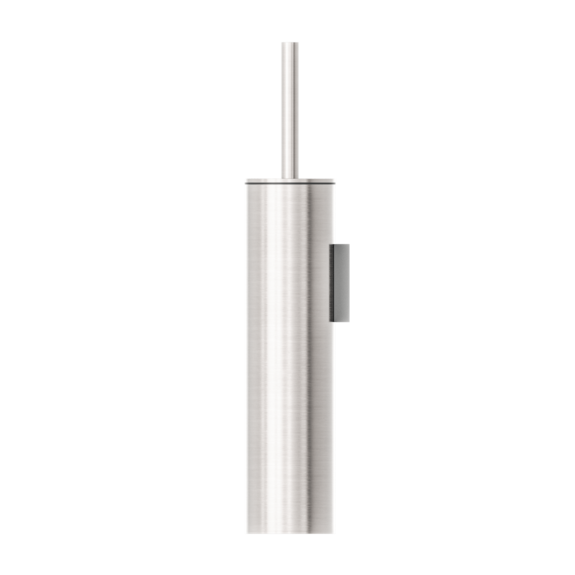 Mecca Toilet Brush Holder Brushed Nickel