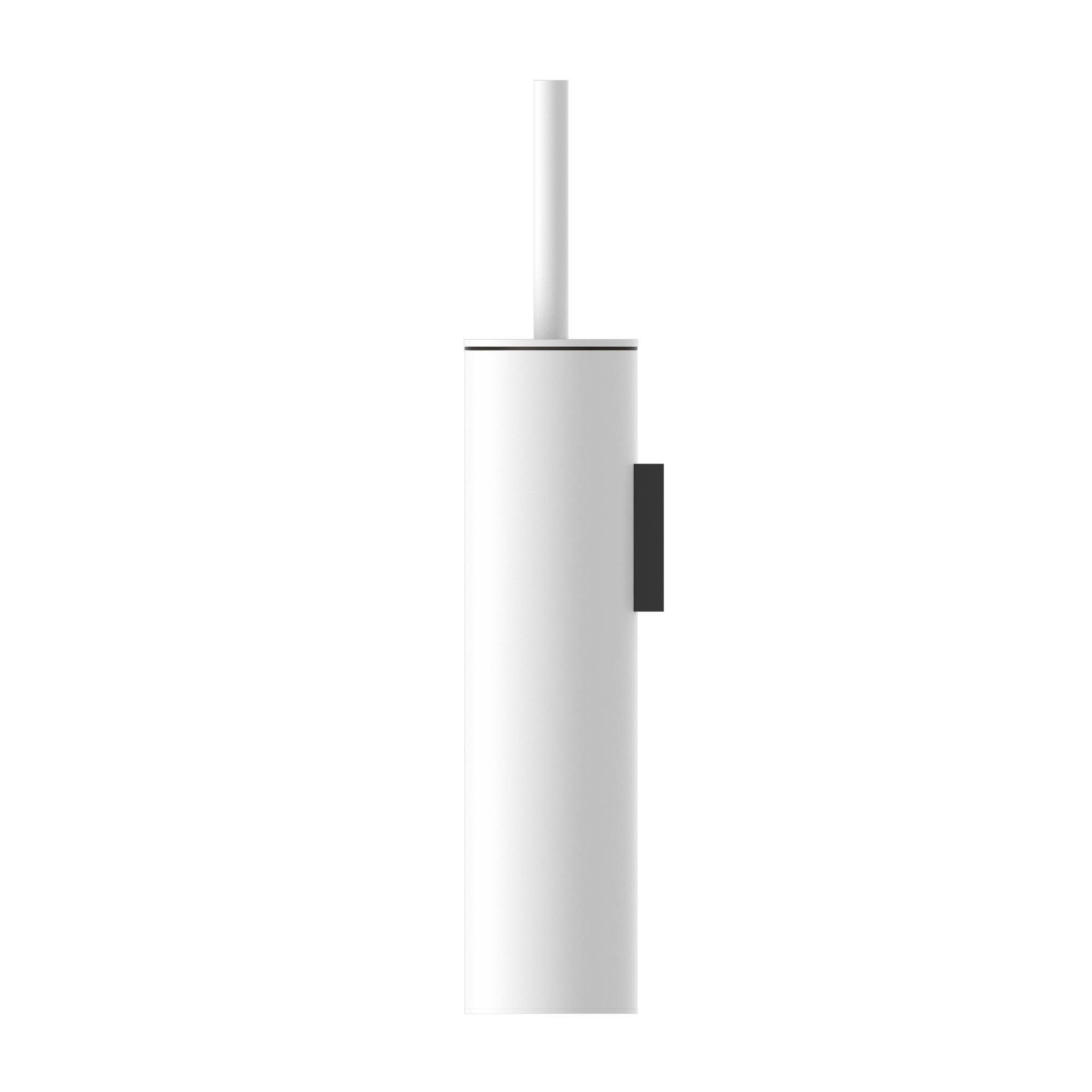 Mecca Toilet Brush Holder Matte White