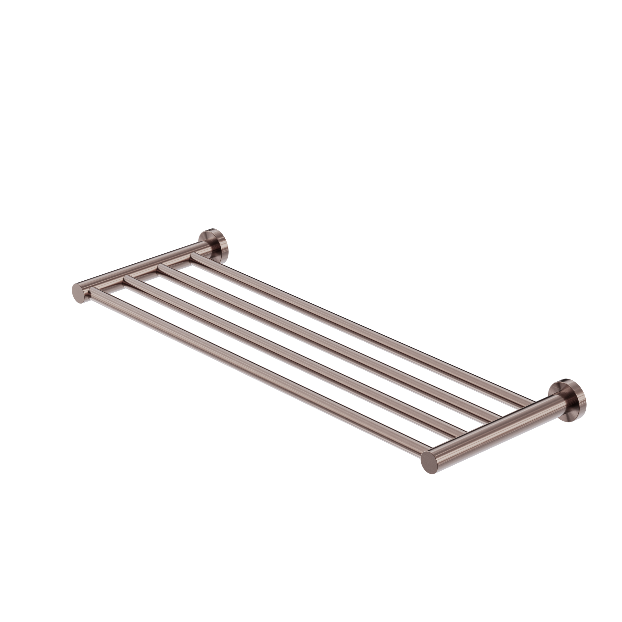 Mecca Towel Rack Brushed Bronze