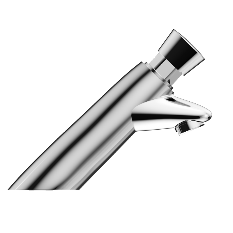 SS316 Lead Free Timeflow Push Button Pillar Tap Chrome