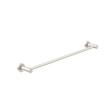 Dolce II Single Towel Rail 600mm Brushed Nickel