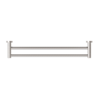 Dolce II Double Towel Rail 600mm Brushed Nickel