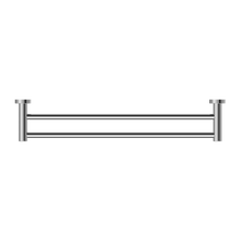 Dolce II Double Towel Rail 600mm Chrome