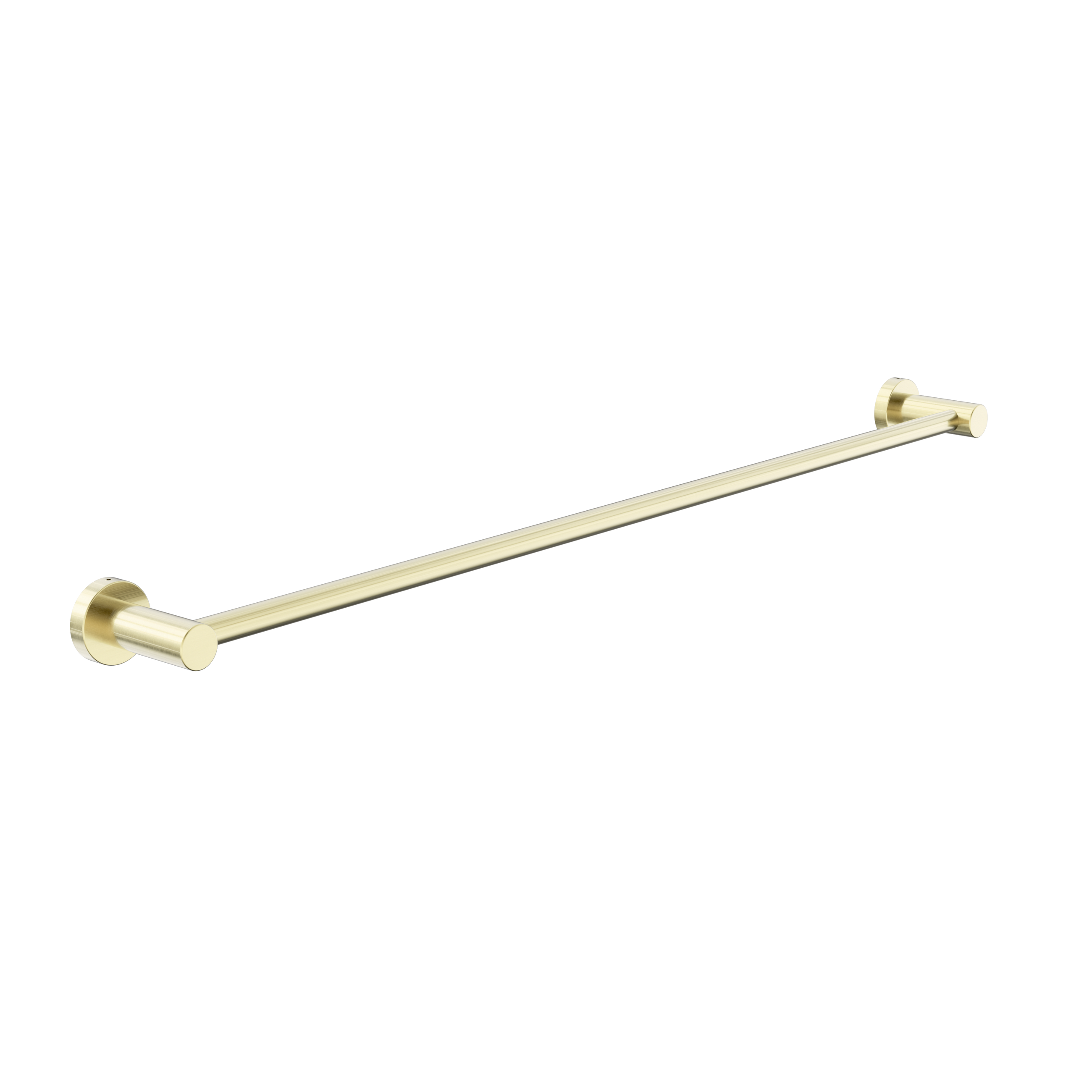 Dolce II Single Towel Rail 800mm Brushed Gold