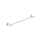 Dolce II Single Towel Rail 800mm Brushed Nickel