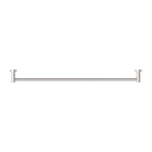 Dolce II Single Towel Rail 800mm Brushed Nickel