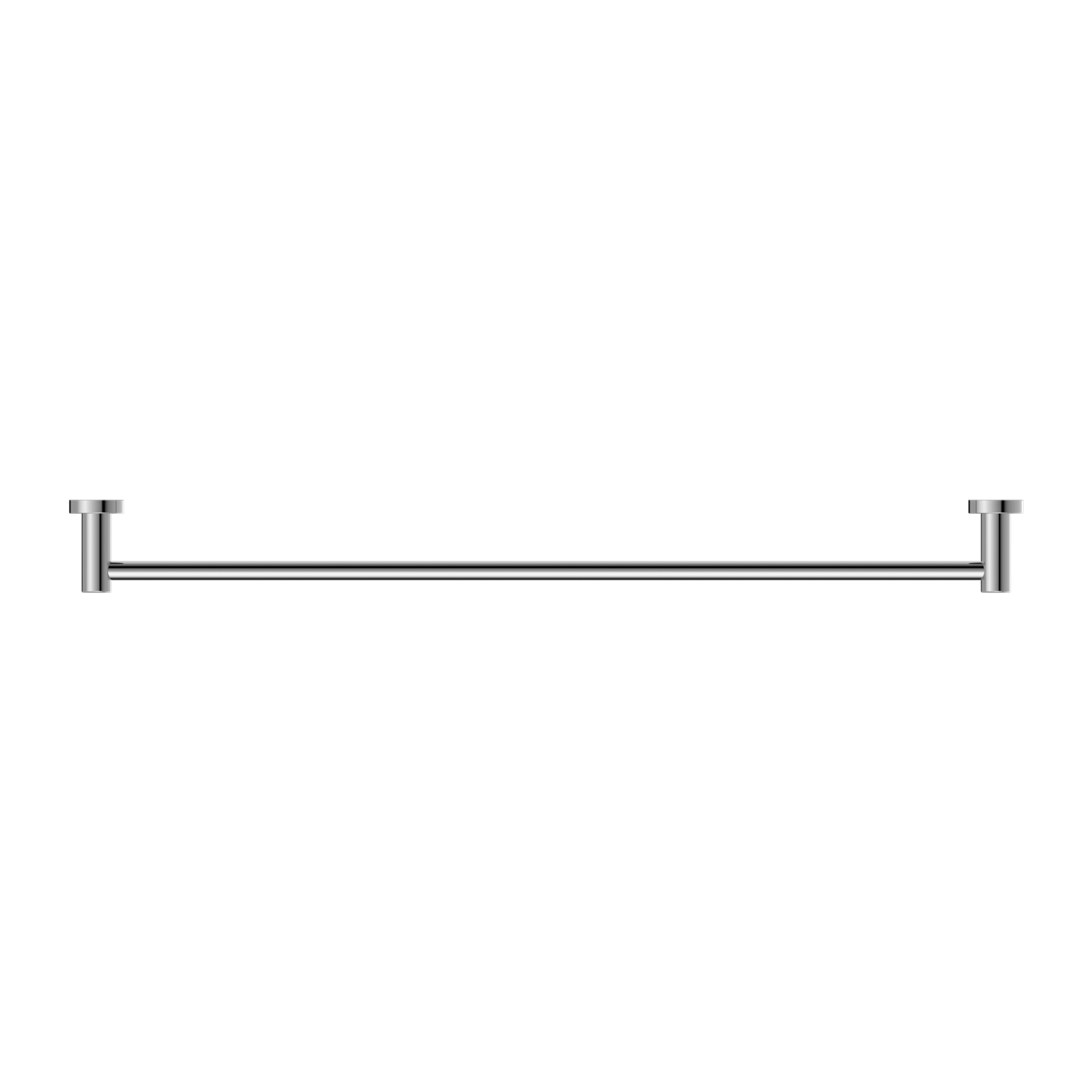 Dolce II Single Towel Rail 800mm Chrome