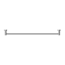 Dolce II Single Towel Rail 800mm Chrome