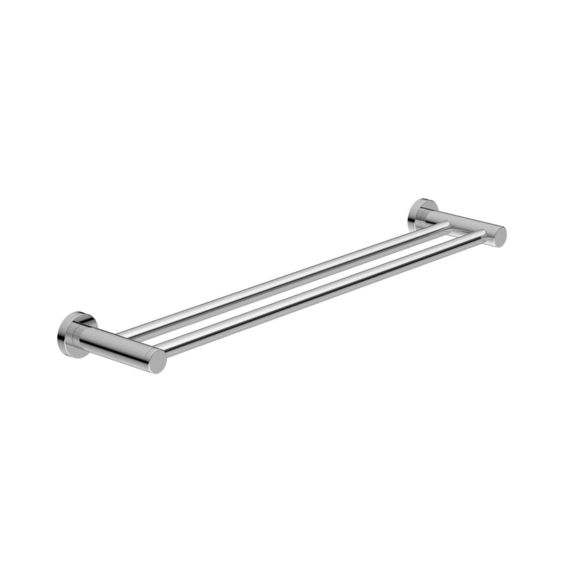 Dolce II Double Towel Rail 800mm Chrome