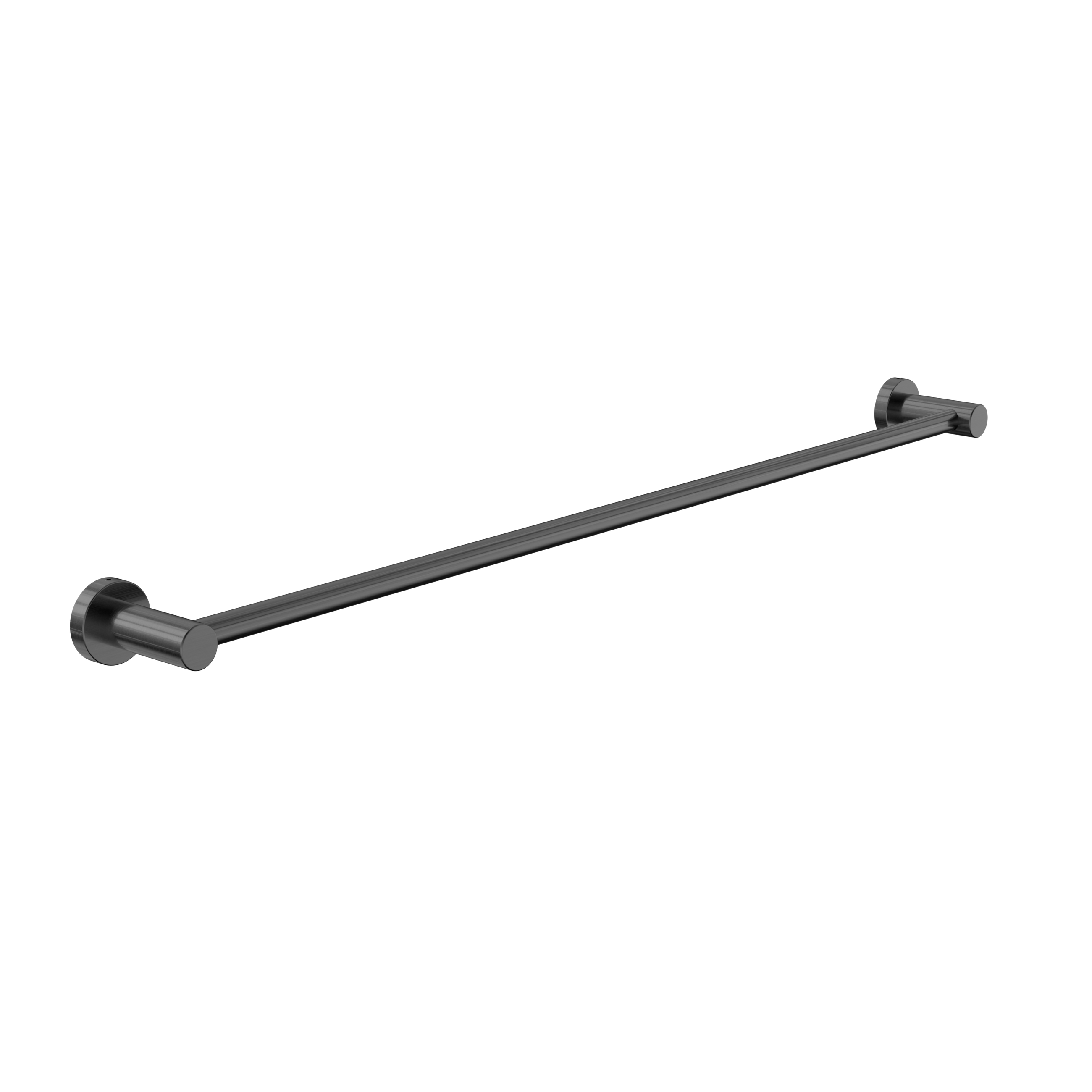 Dolce II Single Towel Rail 800mm Gun Metal
